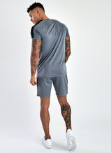 Load image into Gallery viewer, Gym King Core Plus Poly Tee - Charcoal Marl