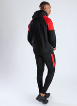 Load image into Gallery viewer, GK Core Plus Contrast Poly Pullover Hoodie - Black/Red
