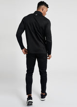 Load image into Gallery viewer, GK Circuit 1/4 Zip Funnel Neck Top - Black
